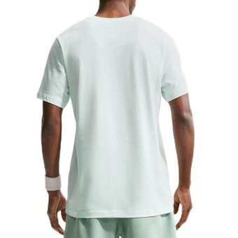 Мужская теннисная футболка Nike Court Heritage Tennis - barely green