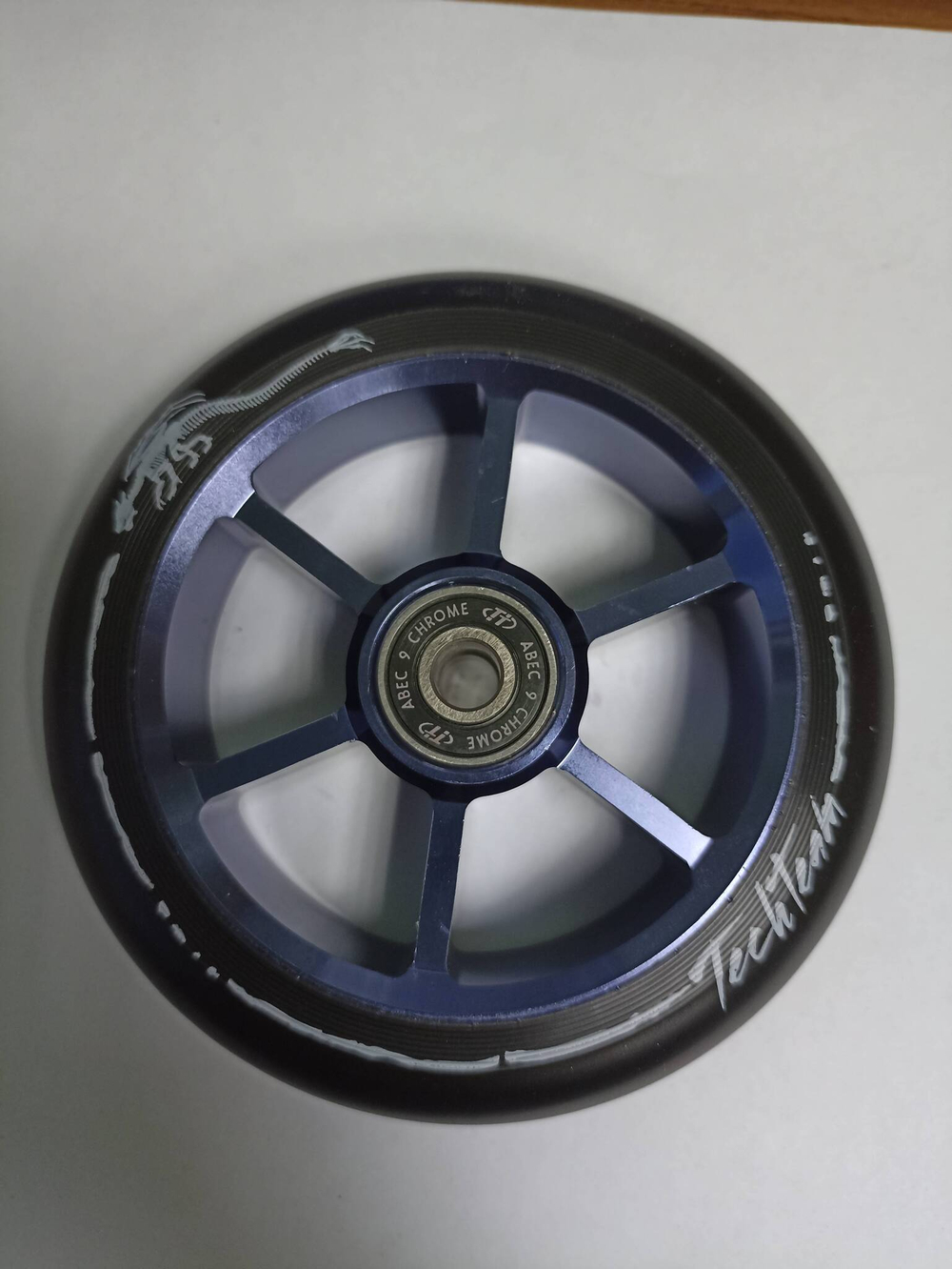 Колесо для самоката X-Treme 110*24мм Форма 6RT (для самоката DRACO) blue/purple