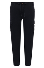 Брюки карго муж. AERONAUTICA 1583 синий затяжка на поясе