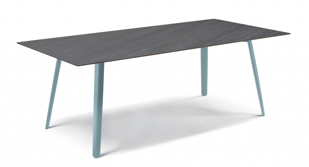 Стол ламинированный Scab Design Squid, голубой, сланец