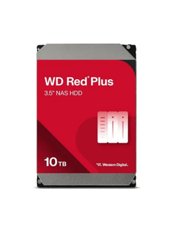 10TB WD Red Plus (WD100EFGX) {Serial ATA III, 7200- rpm, 256Mb, 3.5", NAS Edition}
