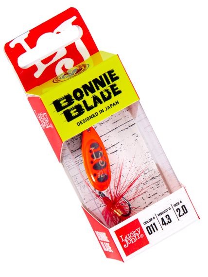 Блесна вращающаяся Lucky John BONNIE BLADE 02 04.3г 011 в блистере