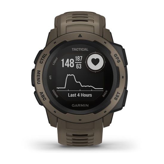 Ударопрочные тактические часы Garmin Instinct Tactical оливково-серый 010-02064-71