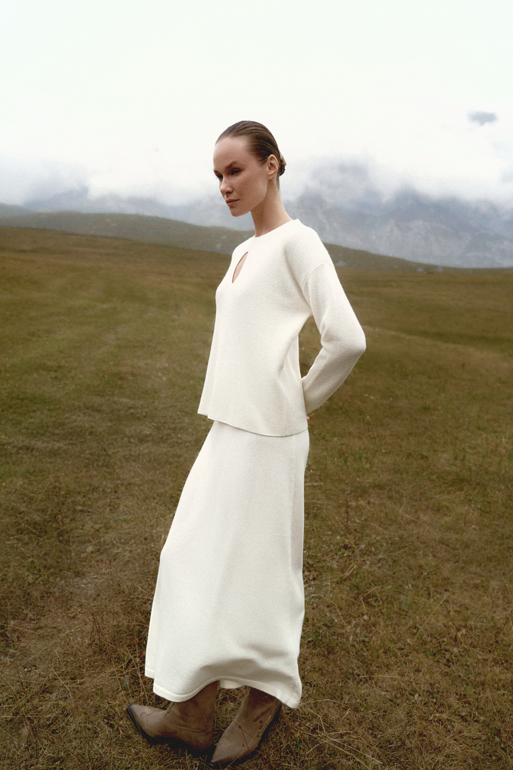 Джемпер ALESSANDRA, молочный