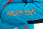 Камчатка женский костюм для рыбалки GRAYLING, зимний -45, бирюзово-оранжевый