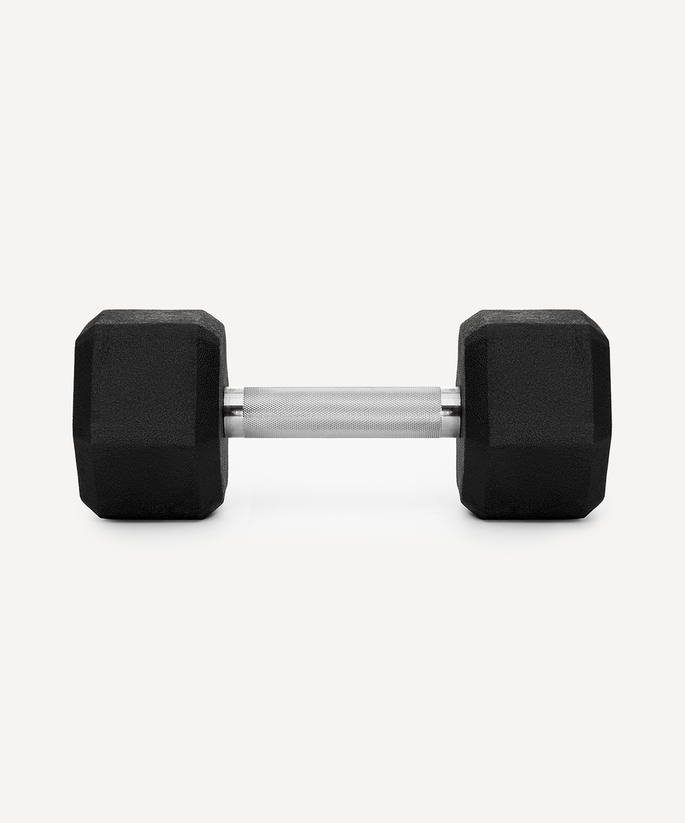 Гантель гексагональная STARFIT DB-301PRO 12 кг, обрезиненная, черный