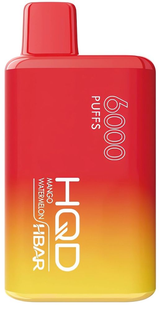 HQD HBAR 6000 - Mango Watermelon (5% nic)