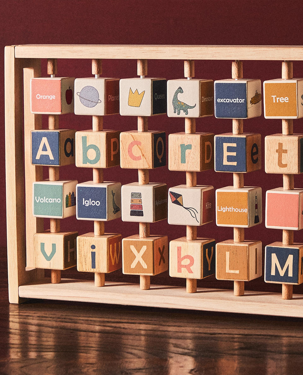 Развивающая игрушка детская Zara Home, дерево, бежевый, 4644/052