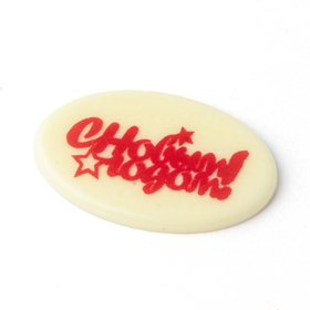 Готовый декор из шоколадной глазури "С Новым Годом" 5 шт