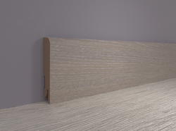 Плинтус МДФ ламинированный Лука Пл 100-10МДФ.2400.24013 дуб серый 16x100х2400 мм