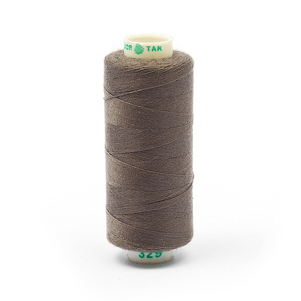Нитки, Dor Tak, 40/2, темно-серые, 100% полиэстер, (Арт: DT-329), шт