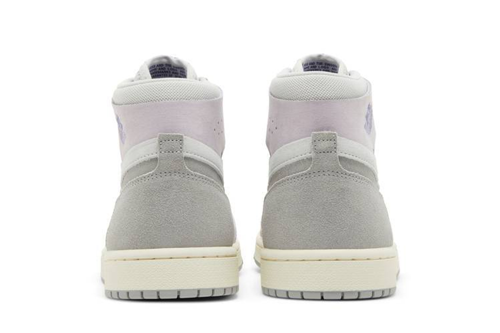 Кроссовки Jordan Air Jordan 1 High Zoom Cmft 2 "Light Smoke Grey And Barely Grape" (Женская размерная сетка)