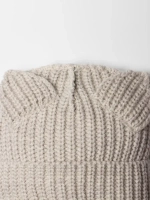 Шапка для подростка на осень с ушками