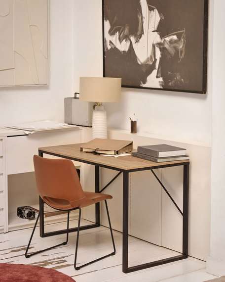 Письменный стол Talbot 120x60 см черный