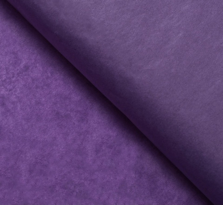 Бумага упаковочная тишью, фиолетовая, 50 см х 66 см (10листов)