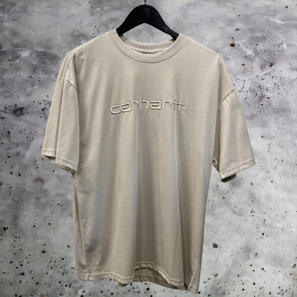 Футболка Carhartt #3 • Бежевый