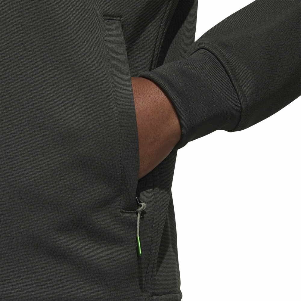 Мужская теннисная кофта Adidas M Knit Jacket - зеленый