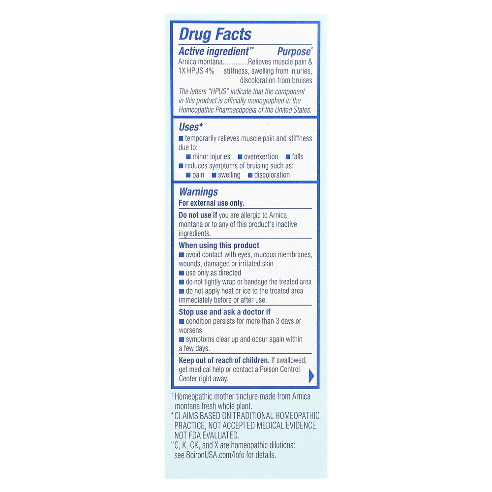 Boiron, Arnicare, мазь для облегчения боли, без отдушек, 30 г (1 унция)