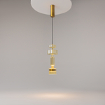 Подвесной светодиодный светильник Maytoni Level MOD253PL-L18BS3K1