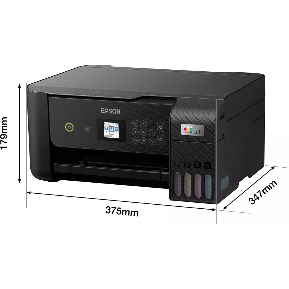 МФУ струйный Epson L3260 (C11CJ66409/507/511/414/K58507) A4 WiFi черный