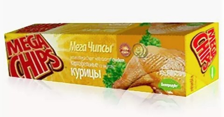 Чипсы "Мега чипсы" 50 г. Курица Белпродукт