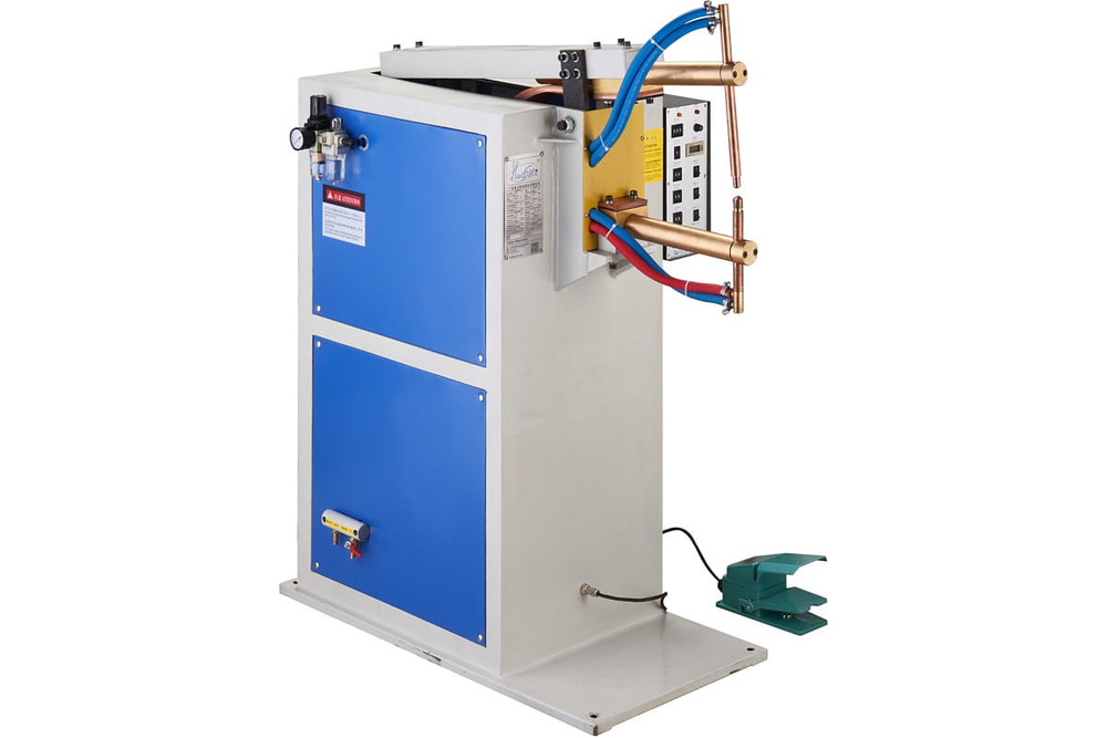 Машина контактной сварки HWASHI WL-FP-16K с пневматической педалью 16 кВА