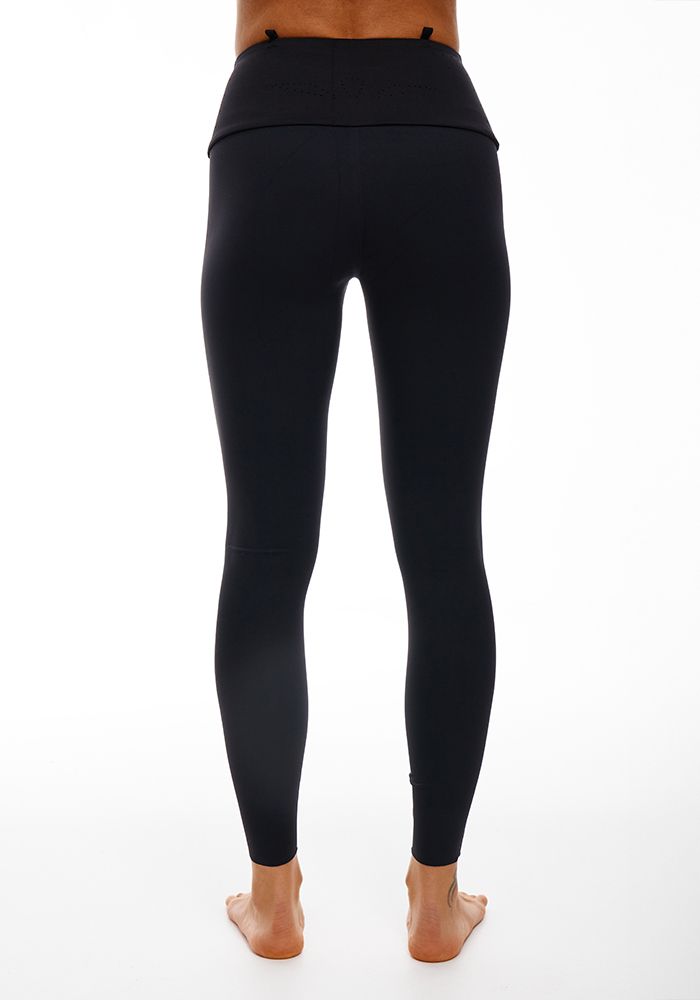 ТАЙТСЫ С ПОЯСОМ ЖЕНСКИЕ SFA FULL TIGHT | BLACK SILVER