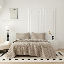 Покрывало 230x250 Sofi De MarkO Минелла бежевое