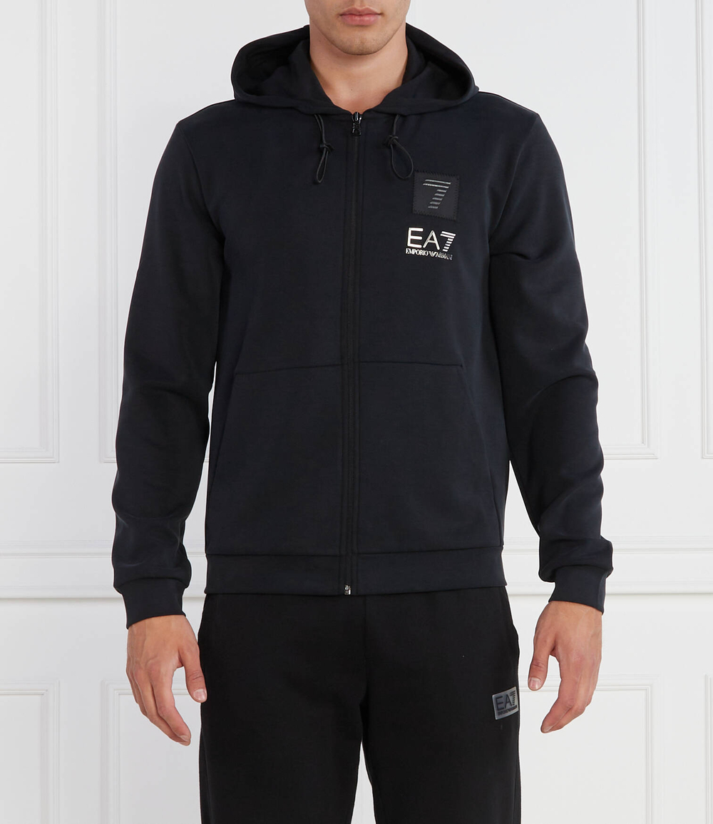 Худи EA7 - черный(6RPM87 PJGEZ)