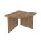 First Угловой модуль переговорного стола левый KPR-4 (L) Дуб Табак 900*900*765