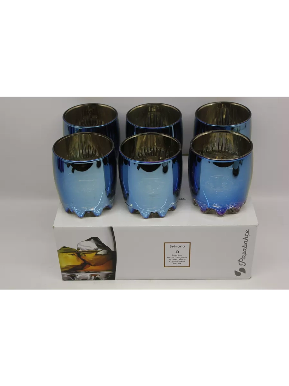 Набор стаканов Лазурит