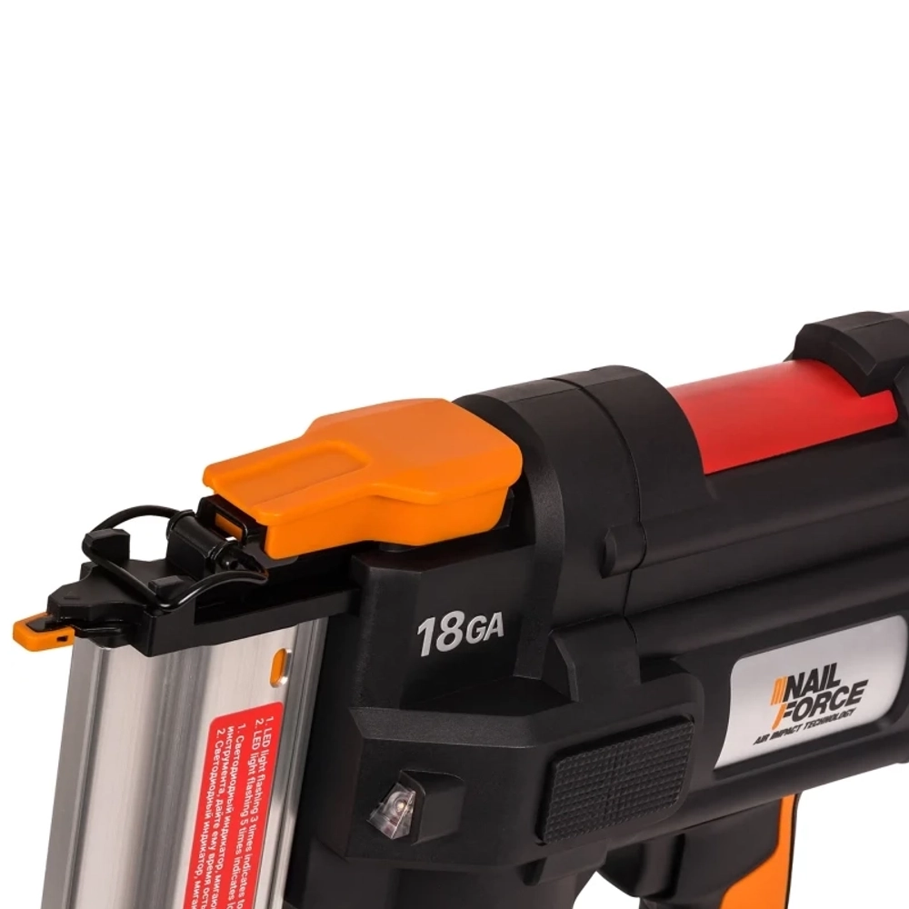 WORX WX842 аккумуляторный гвоздезабивной пистолет (1 x 2 Ач, ЗУ)
