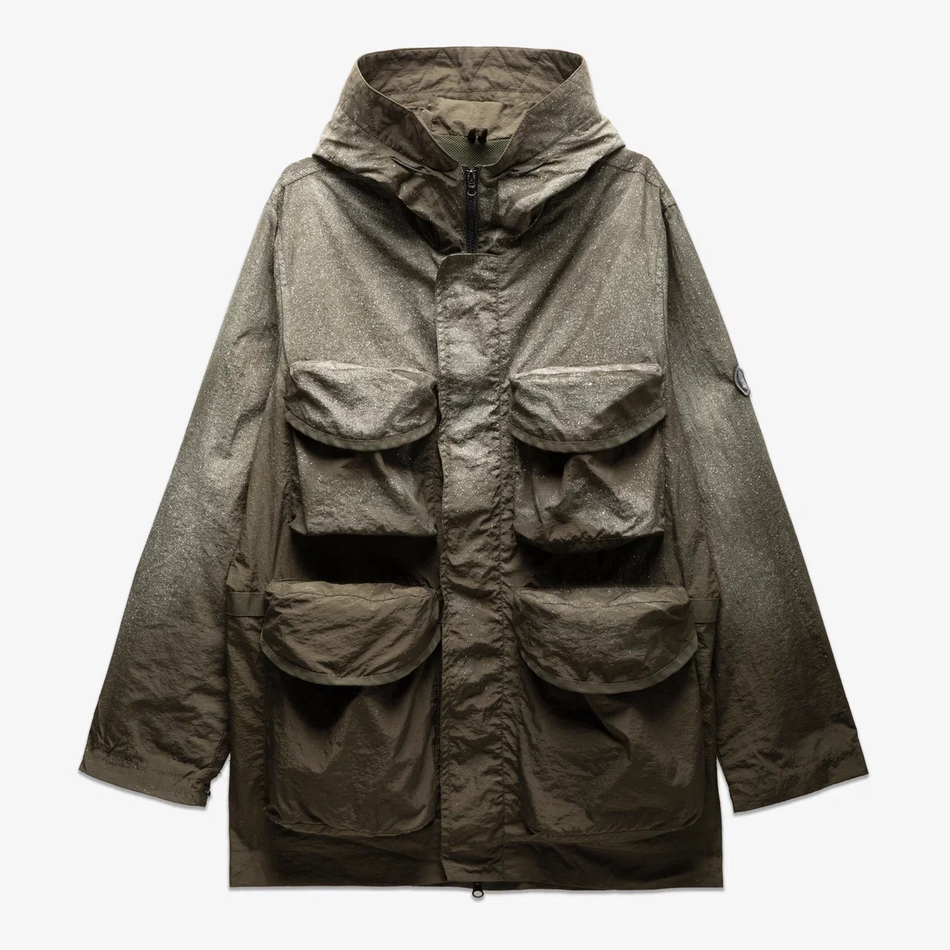 M65PRK_JCKT Sprayed GMD Khaki Green