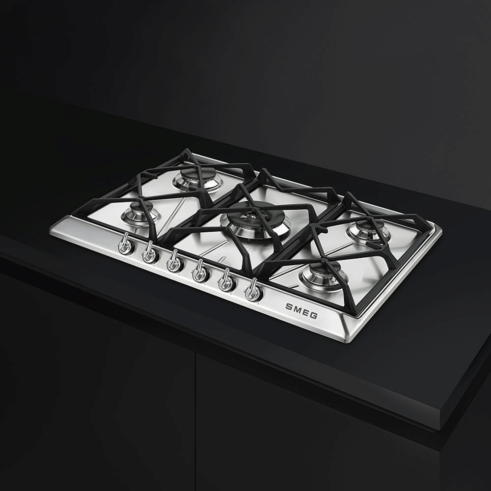 Газовая варочная панель Smeg SR975XGH