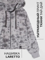 Худи для девочки на молнии в школу