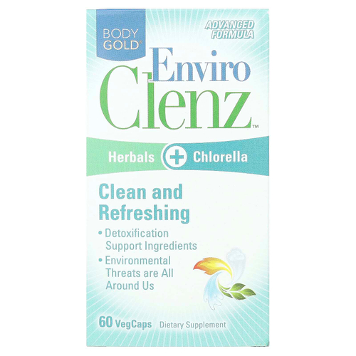 BodyGold, Enviro Clenz, 60 растительных капсул
