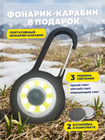 Набор посуды туристический с фонариком оранжевый