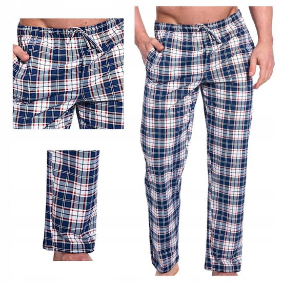 Брюки домашние мужские в клетку Cornette  691/55