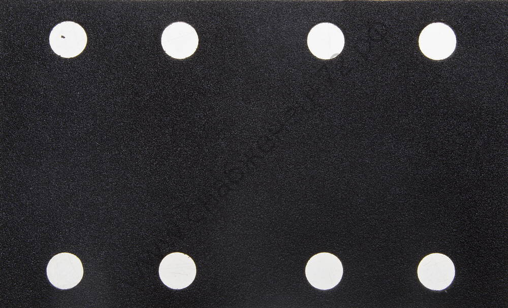 Лист шлиф. универс. URAGAN ″Оптимал. для тверд. пород дерева″ 8 отв. по линии, на липучке, для ПШМ, P120, 80х133мм, 10шт