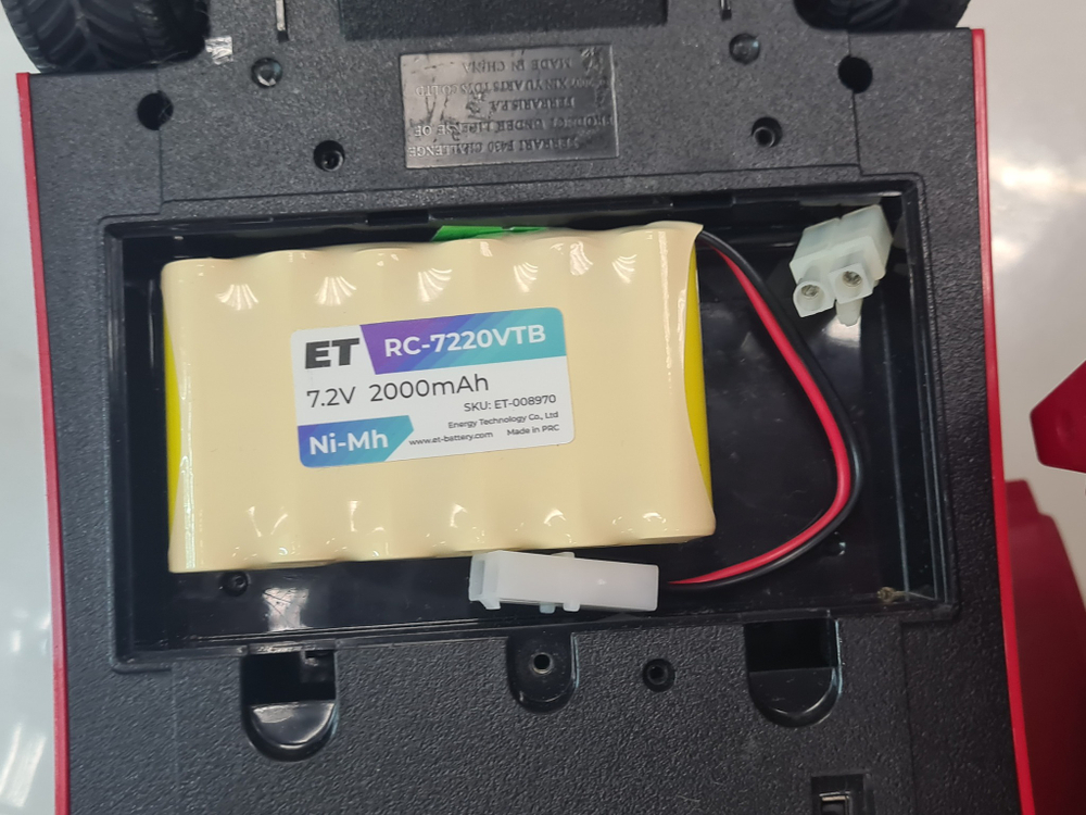 Ремонт аккумулятора детской машинки 7.2В