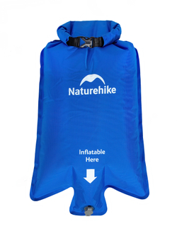 Коврик надувной двуспальный Naturehike FC11, голубой (NH19Z055-P)