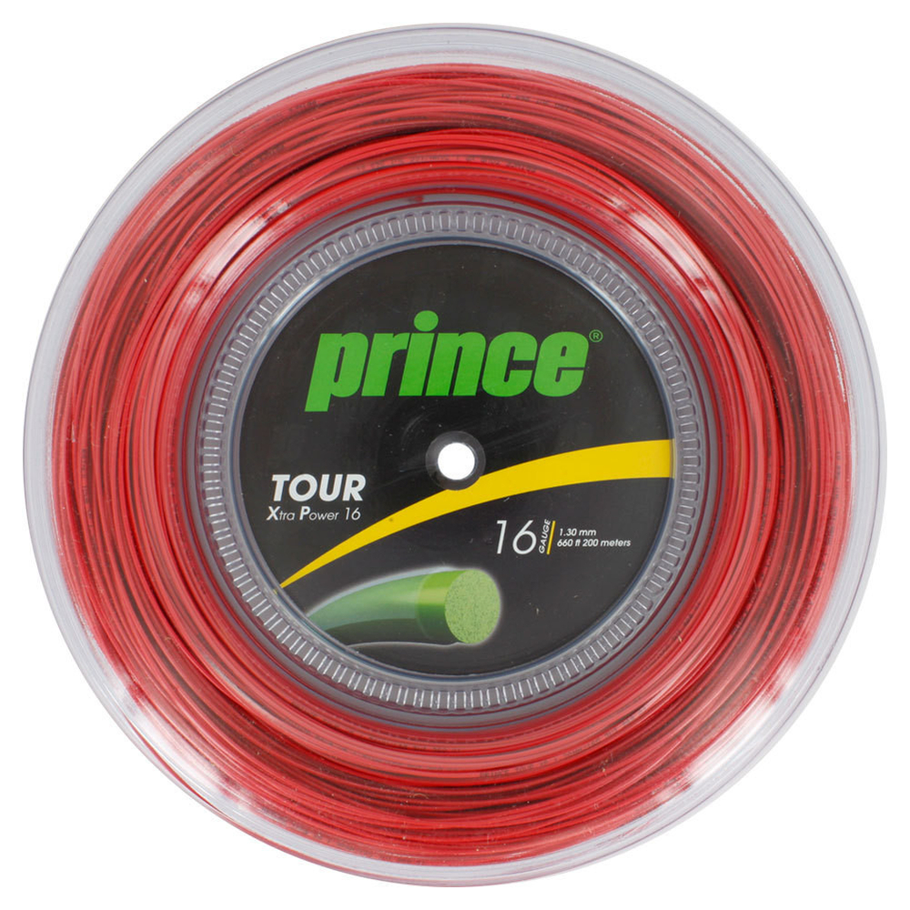 Теннисные струны Prince Tour Xtra Power 17 (200 m) - красный