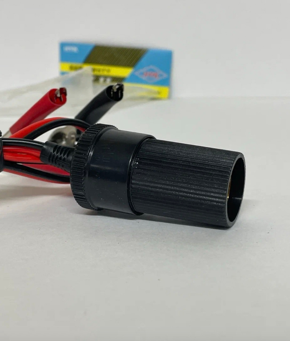 Удлинитель (40 см) прикуривателя HYK с крокодилами (1 шт.)