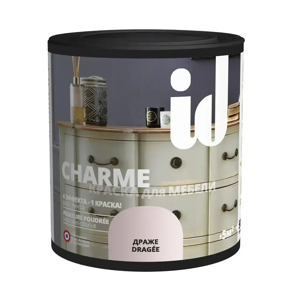 Краска для мебели CHARME цвет Драже 500 мл