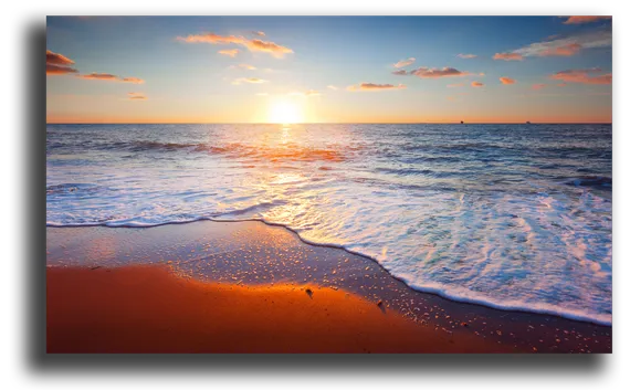 Постер "Морской рассвет"