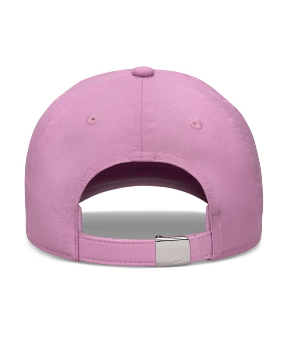 Теннисная кепка Nike Kids Dri-Fit Club Unstructured Metal Swoosh - light magenta/metallic silver