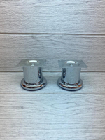 Ножки для мебели металлические высота 5 см 2 штуки