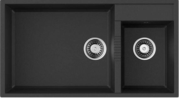 Кухонная мойка OMOIKIRI TEDORI 85-2-U BL (арт. 4993940)