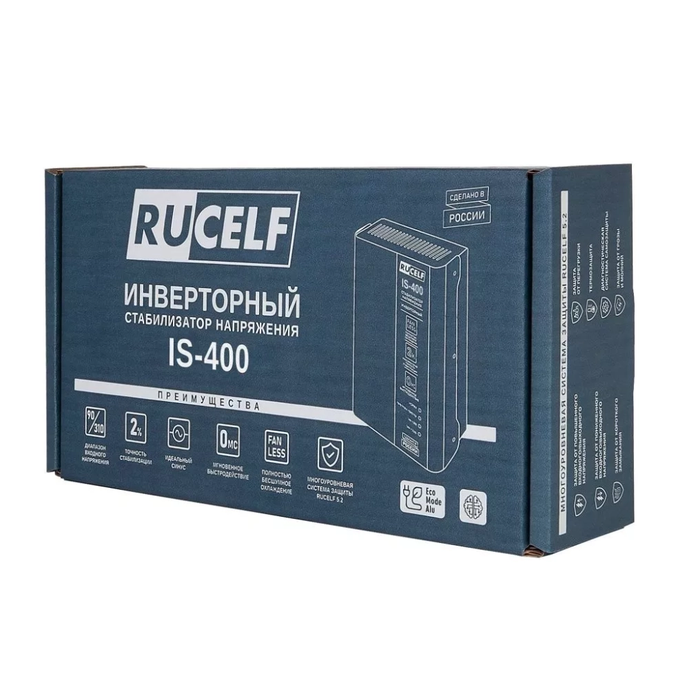Стабилизатор напряжения инверторный RUCELF IS-400