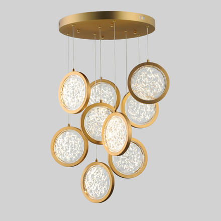 Дизайнерская Люстра Луна Lighting Collection D50 By Imperiumloft